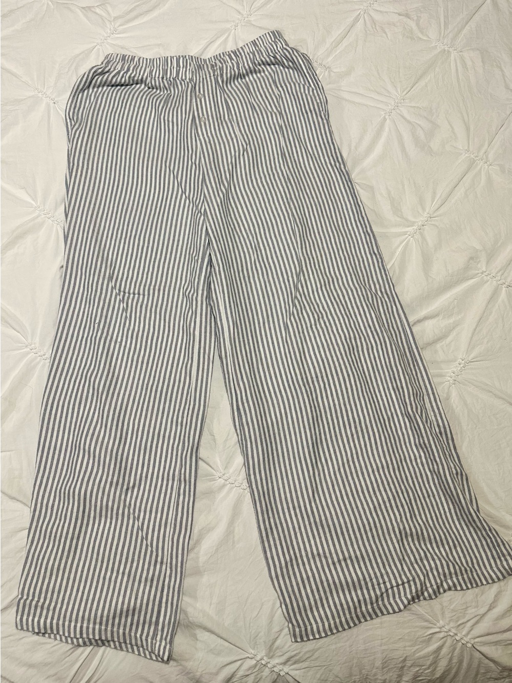 Sincerely Jules Blue & White Striped Pants